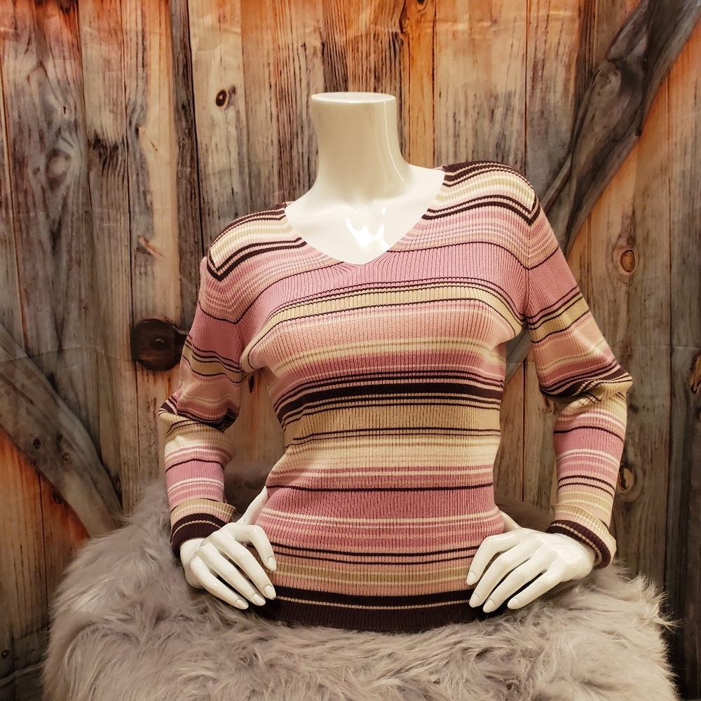 Winter multicolored sweater